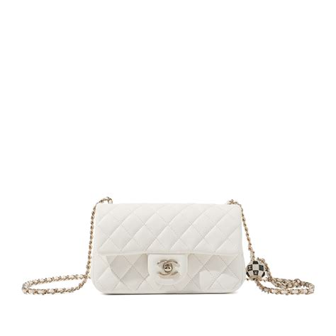 for sale chanel handbag white|white fluffy Chanel bag.